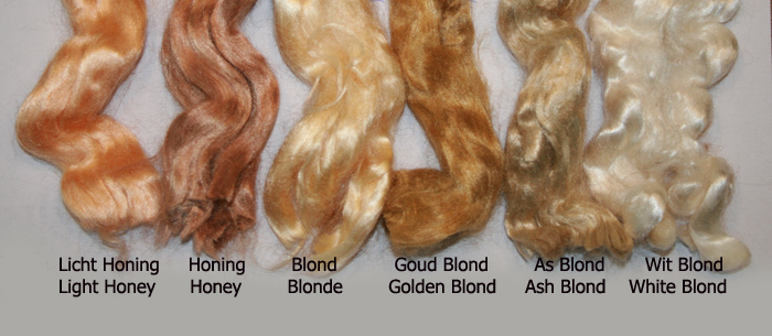 viscose doll hair